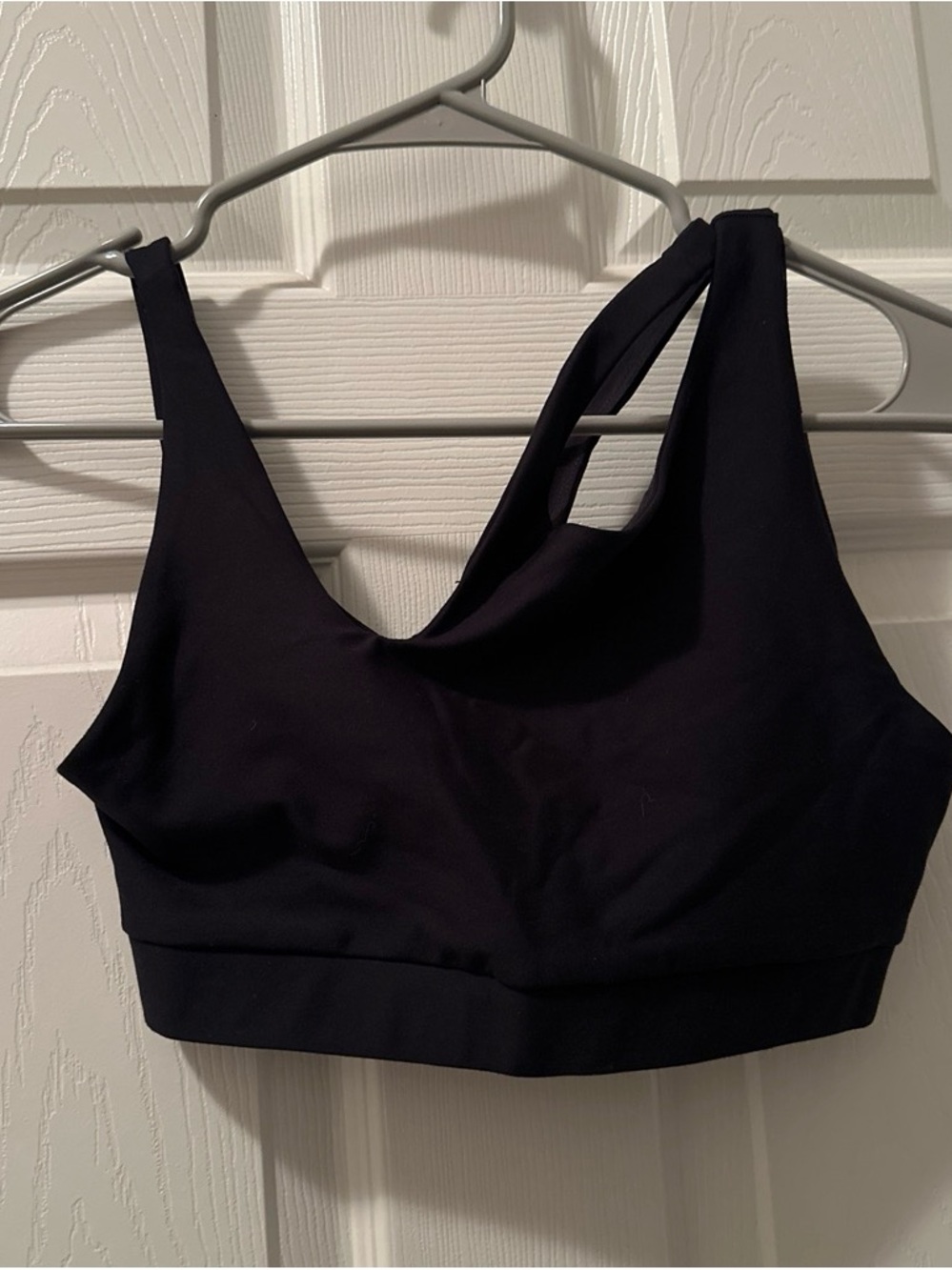 Target Black Seamless Sports Bra with Wide Straps